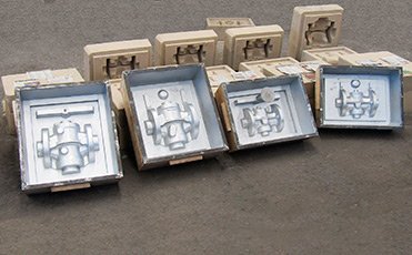 Moldes para fundición de válvulas